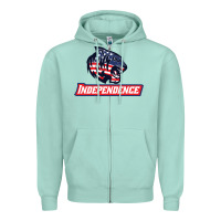 Seafoam independence high school Zipper Hoodie - linhVisuals