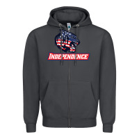 Smoke independence high school Zipper Hoodie - linhVisuals