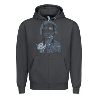 Smoke rocky Zipper Hoodie - linhVisuals