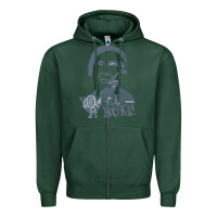 Sports Green rocky Zipper Hoodie - linhVisuals