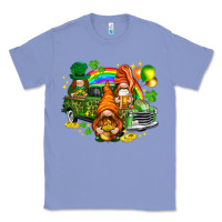 Colony Blue St. Patrick's Day gnomies with leopard tumbler Classic Tee - HowdyJamesFarm