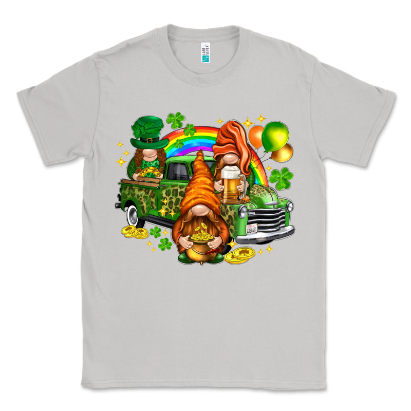 St. Patrick's Day Gnomies With Leopard Tumbler Classic Tee by HowdyJamesFarm | Teevron