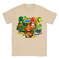 Mushroom St. Patrick's Day gnomies with leopard tumbler Classic Tee - HowdyJamesFarm
