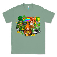 Sage St. Patrick's Day gnomies with leopard tumbler Classic Tee - HowdyJamesFarm