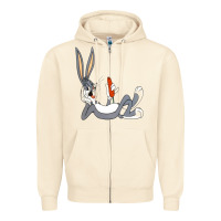 Sandshell funny rabbit 3 Zipper Hoodie - linhVisuals