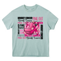 Arona volleyball pink out breast cancer Heavy Core Tee - RanaPortraitStore