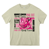 Mossy volleyball pink out breast cancer Heavy Core Tee - RanaPortraitStore