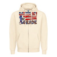 Sandshell batter up 1st grade Zipper Hoodie - JahusDesignShop