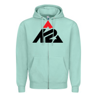 Seafoam k2 ski snowboarding Zipper Hoodie - linhVisuals