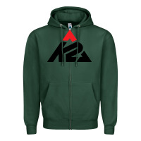 Sports Green k2 ski snowboarding Zipper Hoodie - linhVisuals