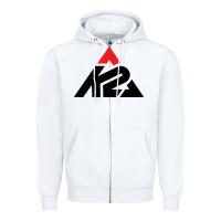 White k2 ski snowboarding Zipper Hoodie - linhVisuals