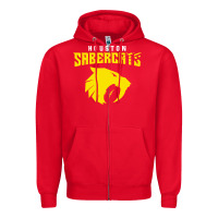 Houston Sabercats Zipper Hoodie | Teevron