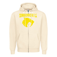 Sandshell houston sabercats Zipper Hoodie - linhVisuals