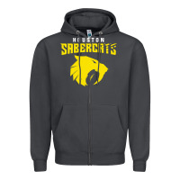 Smoke houston sabercats Zipper Hoodie - linhVisuals