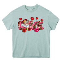 Arona Love Valentine's Day Heavy Core Tee - HowdyJamesFarm