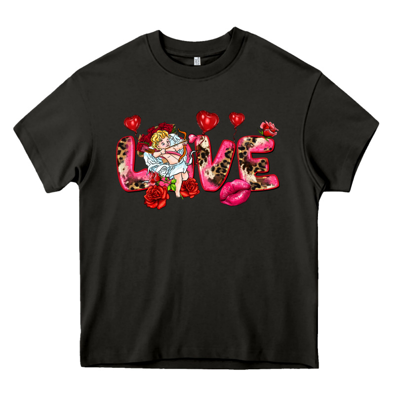 Love Valentine's Day Heavy Core Tee by HowdyJamesFarm | Teevron