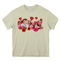 Mossy Love Valentine's Day Heavy Core Tee - HowdyJamesFarm