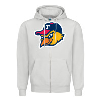 Dove Grey mud hens Zipper Hoodie - linhVisuals