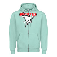 Seafoam kölner haie Zipper Hoodie - linhVisuals