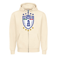 Sandshell pachuca femenil Zipper Hoodie - linhVisuals
