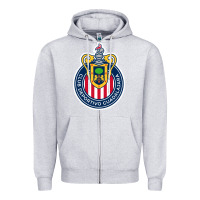 Heather Grey guadalajara Femenil Zipper Hoodie - linhVisuals