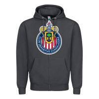 Smoke guadalajara Femenil Zipper Hoodie - linhVisuals