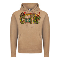 Vintage Coffee Summer Camp Vintage Hoodie - CowhideDigitalArt