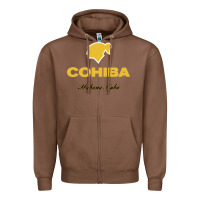 Chestnut nice cohiba - habana cuba Zipper Hoodie - linhVisuals