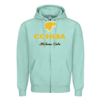 Seafoam nice cohiba - habana cuba Zipper Hoodie - linhVisuals
