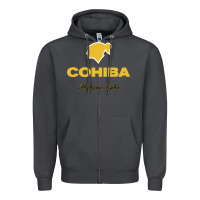 Smoke nice cohiba - habana cuba Zipper Hoodie - linhVisuals