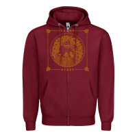 Burgundy #caamp #by&by Zipper Hoodie - linhVisuals