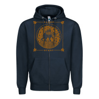 Navy #caamp #by&by Zipper Hoodie - linhVisuals