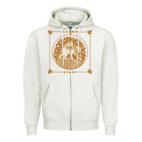 Oatmeal Heather #caamp #by&by Zipper Hoodie - linhVisuals