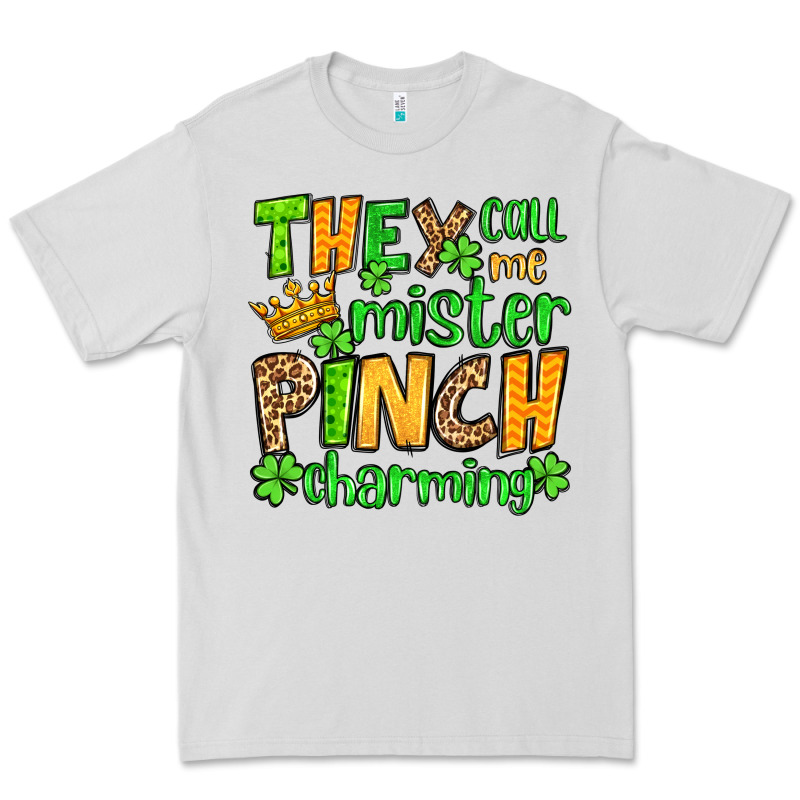 St. Patrick's They Call Me Mister Pinch Charming Premium Tee by OliviaCreatesArt | Teevron