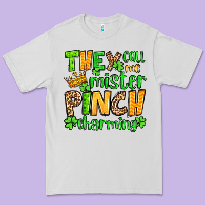 St. Patrick's They Call Me Mister Pinch Charming Premium Tee Designed By Oliviacreatesart