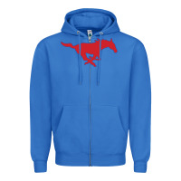 True Royal smu mu5t4ng Zipper Hoodie - linhVisuals