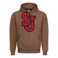 Chestnut st. john's red storm Zipper Hoodie - linhVisuals