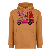Meerkat valentines day turck with balloons Heavyweight Hoodie - RanaPortraitStore