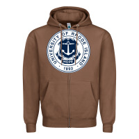 Chestnut university of rhode island Zipper Hoodie - linhVisuals