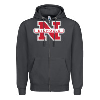 Smoke nicholls state colonels wordmark Zipper Hoodie - linhVisuals