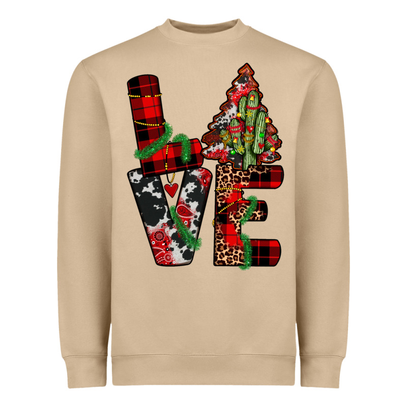 Christmas Love Heavyweight Sweatshirt by JahusDesignShop | Teevron