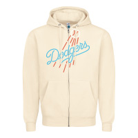 The Blue Crew Baseball Zipper Hoodie | Teevron