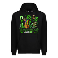 Black nurses love shenanigans st patricks day Premium Hoodie - Artiststas