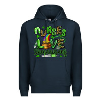 Navy nurses love shenanigans st patricks day Premium Hoodie - Artiststas