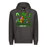 Smoke nurses love shenanigans st patricks day Premium Hoodie - Artiststas