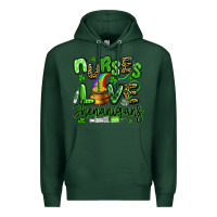 Sports Green nurses love shenanigans st patricks day Premium Hoodie - Artiststas