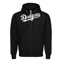 Black The Blue Crew Baseball Zipper Hoodie - linhVisuals