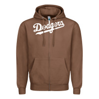 Chestnut The Blue Crew Baseball Zipper Hoodie - linhVisuals