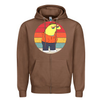 Chestnut smiling friends Zipper Hoodie - linhVisuals