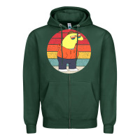 Sports Green smiling friends Zipper Hoodie - linhVisuals